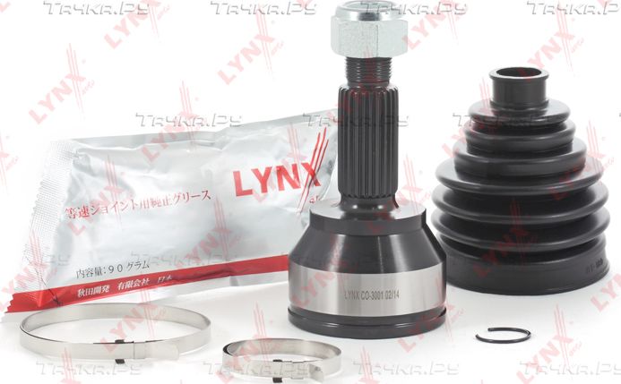 Шрус наружный (граната) LYNXauto для Ford Fusion I 2002-2012. Артикул CO-3001