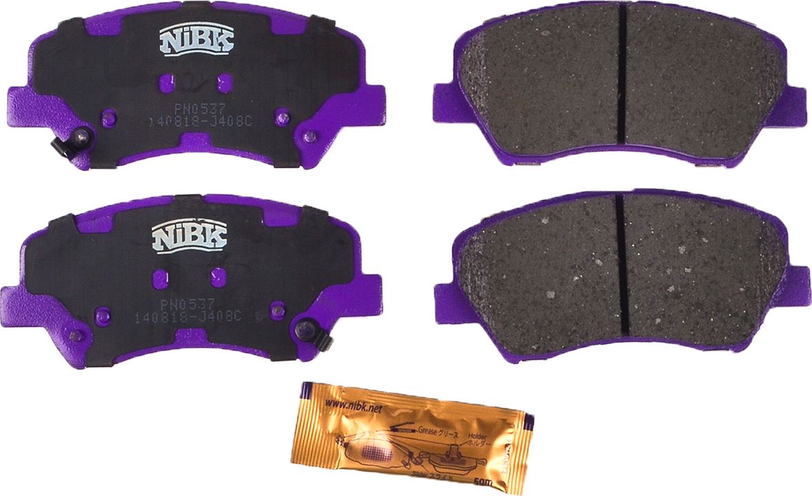 Тормозные колодки NiBK. Артикул PN0537