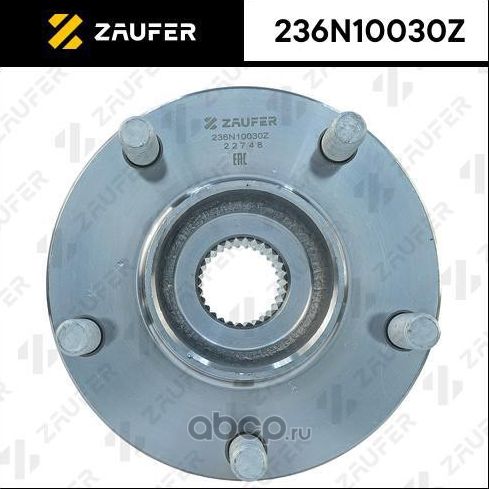 Подшипник пер. ступ. ком/кт [cтупица] (Zaufer). Артикул 236N10030Z