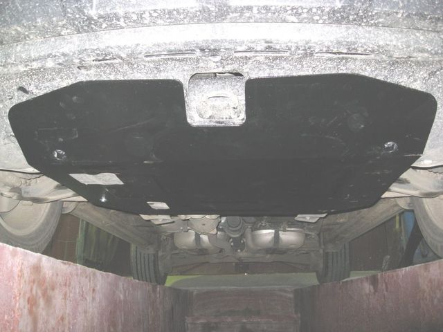 Защита алюминиевая Alfeco для картера и КПП Hyundai Santa Fe II 2006-2012. Артикул ALF.10.09al