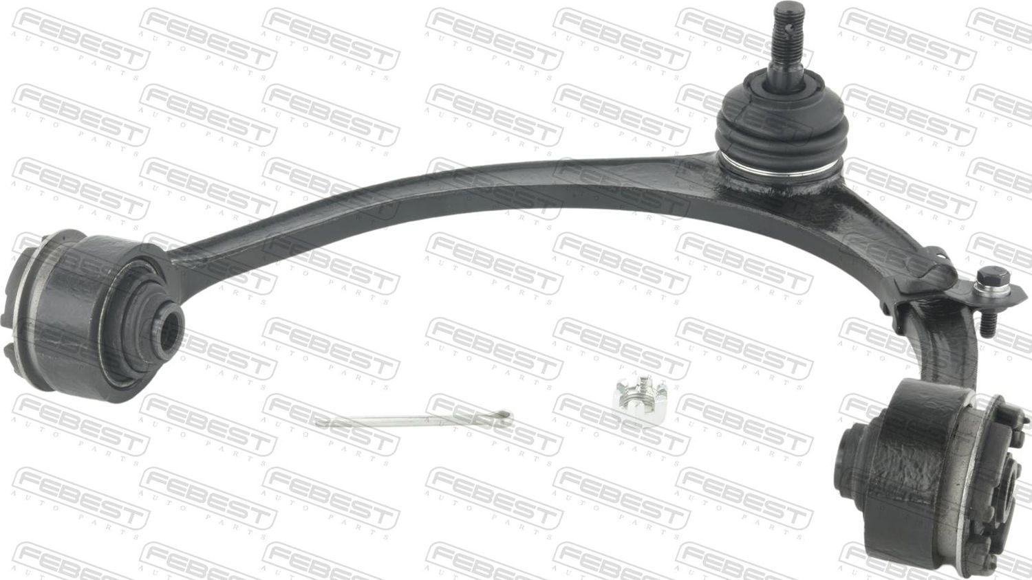 Поперечный рычаг передней подвески Febest. Артикул 0124-UCF20UPLH