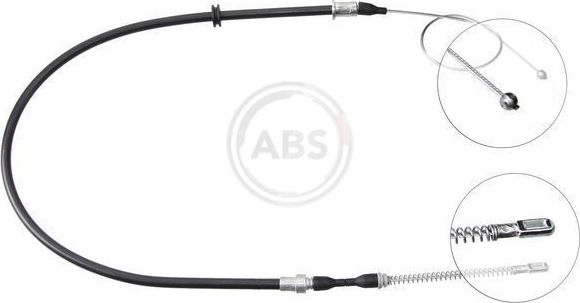 Трос ручника (тросик ручного тормоза) ABS. Артикул K12058
