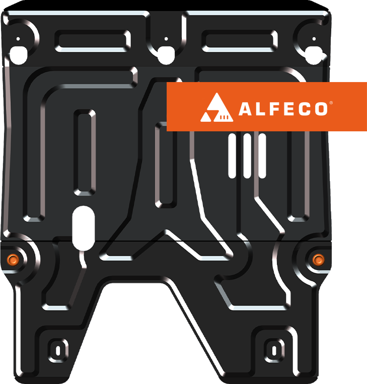 Защита Alfeco для картера и КПП Chery Arrizo 7 M16 2014-2018. Артикул ALF.02.15