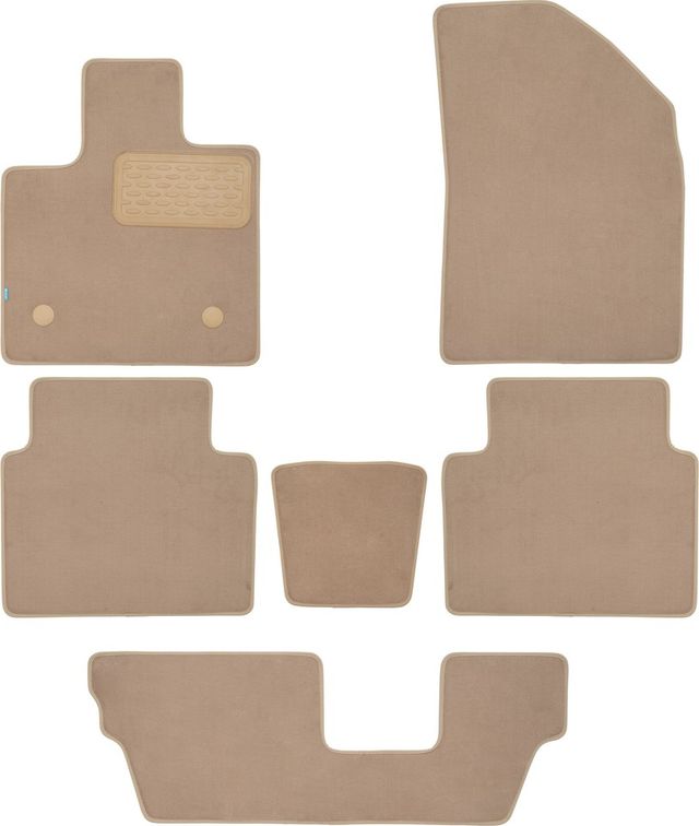 Коврики текстильные Klever Premium для салона Exeed VX 2021-2026 БЕЖЕВЫЕ. Артикул KLEVER0410600222112kh