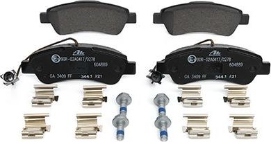 Тормозные колодки ATE. Артикул 13.0460-4889.2