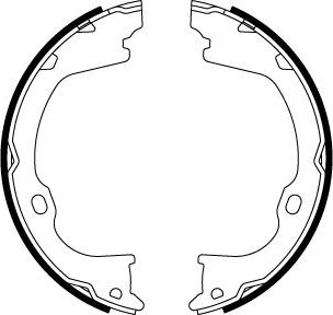Тормозные колодки (стояночная тормозная система) TRW. Артикул GS8819