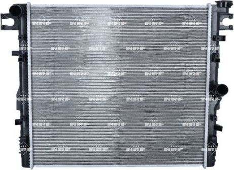 Радиатор охлаждения двигателя NRF (алюминий) для Jeep Wrangler III (JK) 2007-2018. Артикул 56590