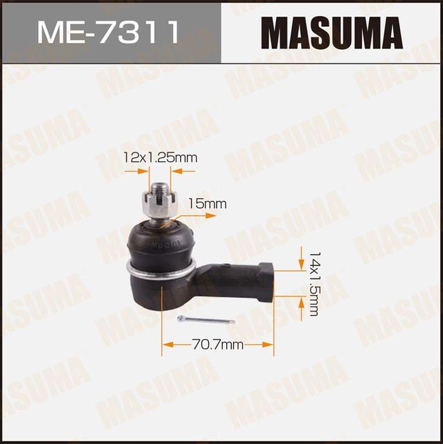 Наконечник рулевой тяги Masuma. Артикул ME-7311
