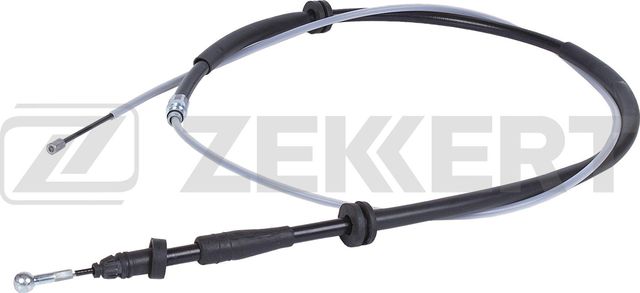 Трос ручника (тросик ручного тормоза) Zekkert задний правый/левый для Renault Kangoo II 2008-2026. Артикул BZ-1246