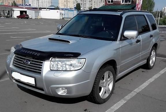 Дефлектор Vip-Tuning для капота Subaru Forester II 2006-2008. Артикул SB08