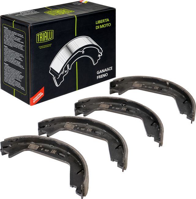 Тормозные колодки (стояночная тормозная система) Trialli. Артикул GF 4659