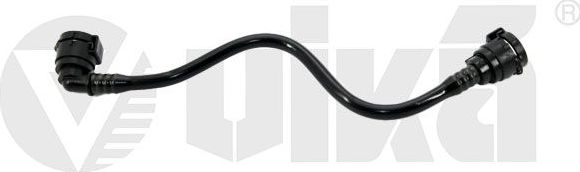 Патрубок радиатора (системы охлаждения) Vika (полимерный материал). Артикул 11237301