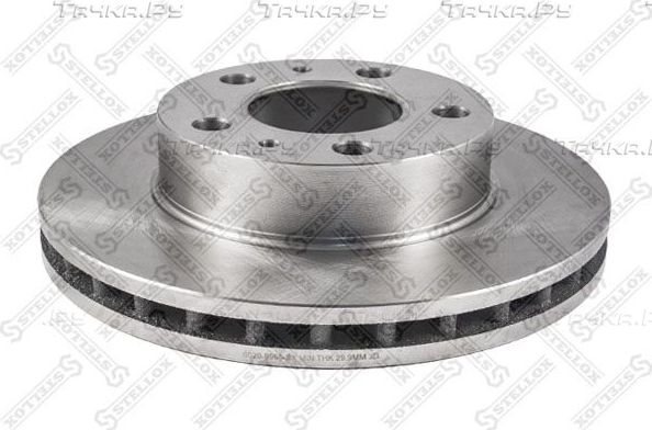 Тормозной диск Stellox передний для Fiat Ducato III 2006-2026. Артикул 6020-9966-SX