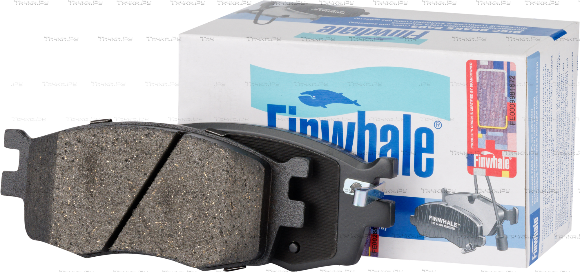 Тормозные колодки Finwhale передние для Hyundai Accent III 2005-2010. Артикул V1024