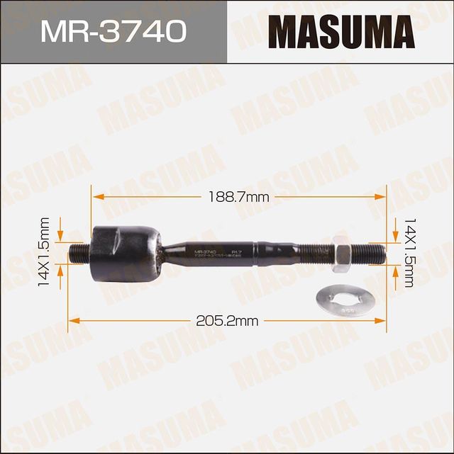 Рулевая тяга Masuma правая/левая для Toyota Progres 2000-2007. Артикул MR-3740