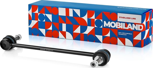 Стойка (тяга) стабилизатора Mobiland передняя для Nissan Leaf I (ZE0/AZE0) 2010-2017. Артикул 127102380