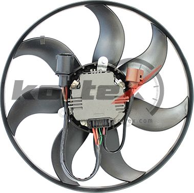 Вентилятор радиатора (Brose) (Kortex). Артикул KFD079