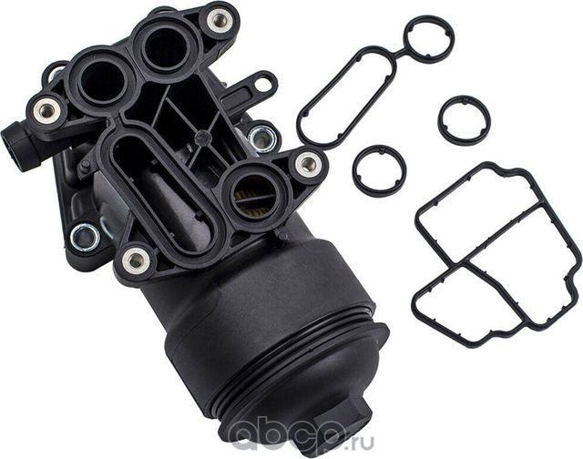 Радиатор масляный (маслоохладитель) для двигателя VAG. Артикул 03L115389H