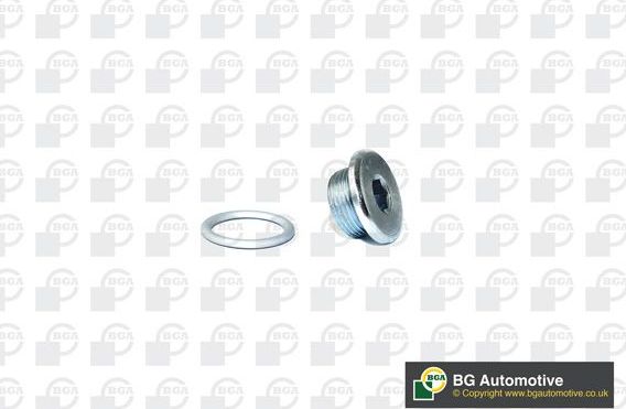 Сливная пробка масляного поддона двигателя BGA. Артикул PK0102