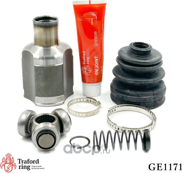 ШРУС внутренний передний правый, Renault Duster 10- 2.0i1.5 dCi (Traford Ring). Артикул GE1171