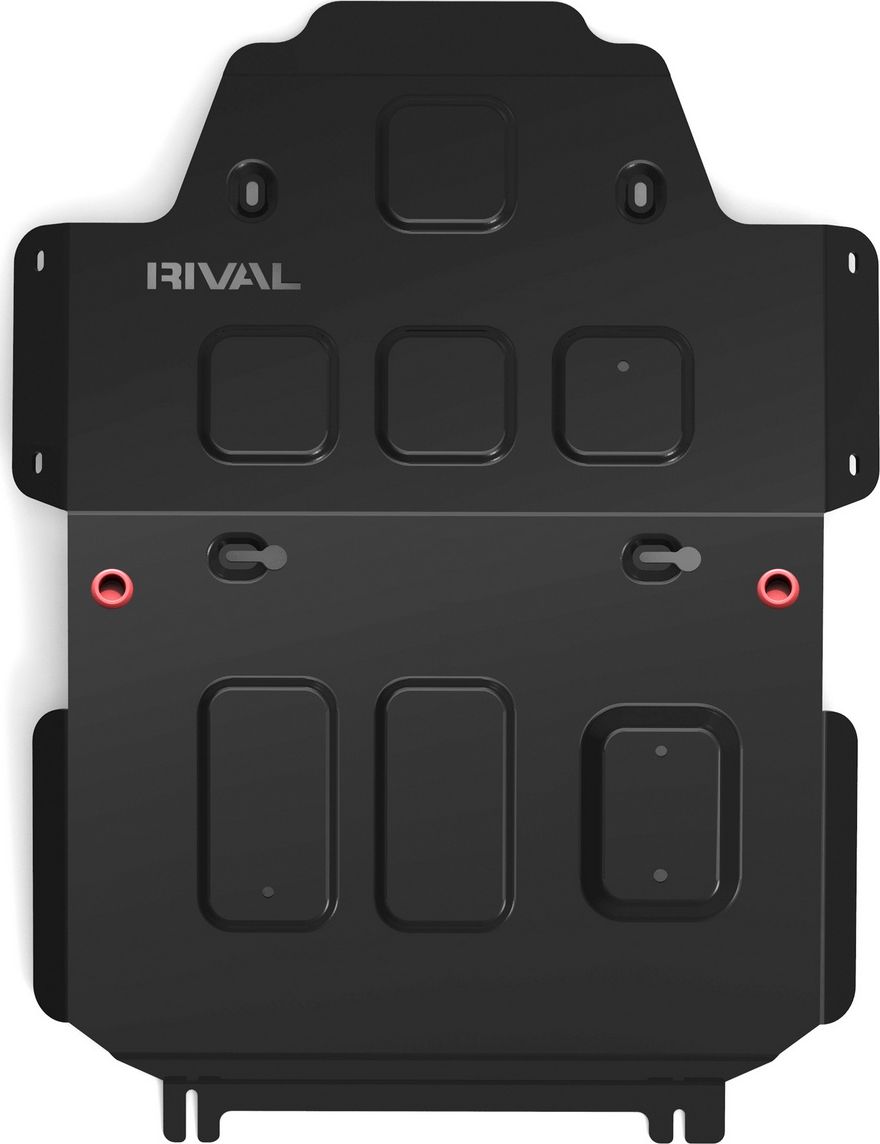 Защита АвтоБРОНЯ для картера Toyota Land Cruiser 300 2021-2026. Артикул 111.09551.1