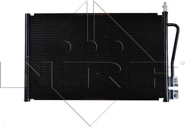 Радиатор кондиционера (конденсатор) NRF (алюминий). Артикул 35524