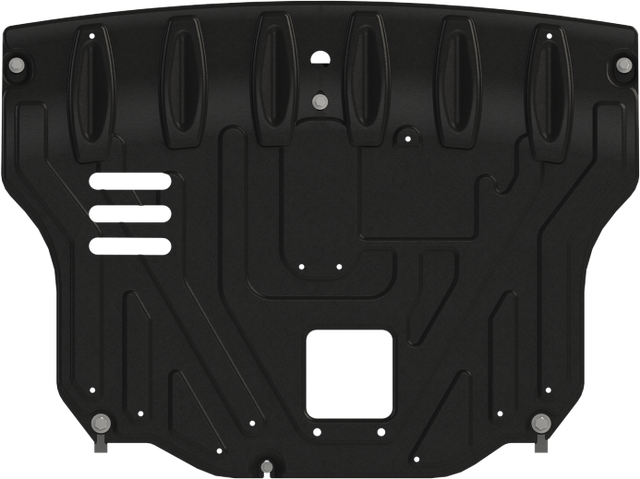 Защита Шериф (2 мм) для картера и КПП Kia Seltos 2019-2026. Артикул 11.6480