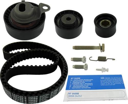 Ремень ГРМ с роликами (комплект) SKF. Артикул VKMA 04212