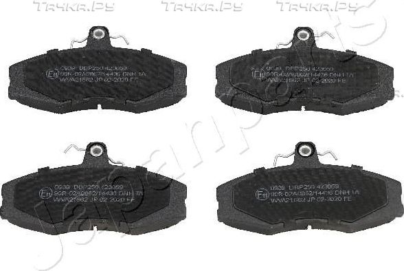 Тормозные колодки Japanparts. Артикул PA-0939AF