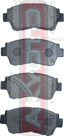 Тормозные колодки Akyoto Packing AKYOTO передние для Lexus LS I 1989-1995. Артикул AKD-1131