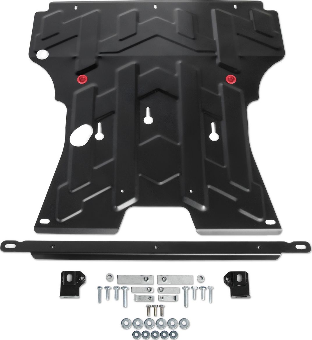 Защита АвтоБРОНЯ для картера и КПП Audi A5 8T 2007-2016. Артикул 111.00324.1