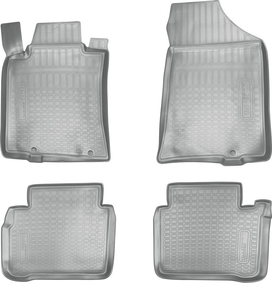 Коврики Норпласт для салона Nissan Teana J33 2014-2026 Серый. Артикул NPA10-C61-712-G