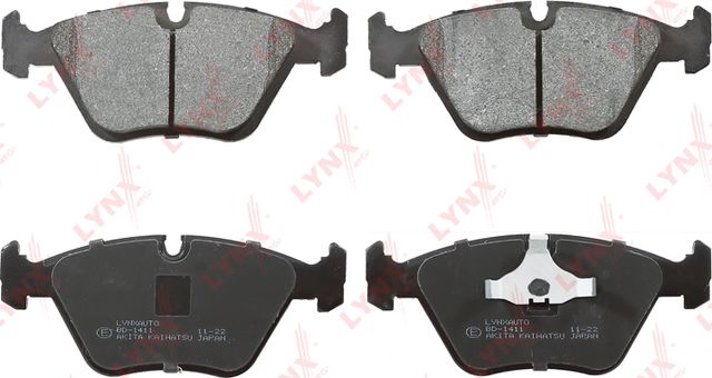 Тормозные колодки LYNXauto передние для BMW 5 III (E34) 1987-1996. Артикул BD-1411