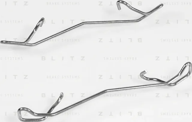 Ремкомплект передних тормозных колодок (Blitz). Артикул BR0624