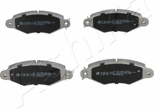 Тормозные колодки ASHIKA. Артикул 50-01-114