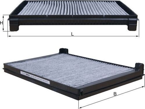Салонный фильтр Mahle для DAF XF 2012-2026. Артикул LAK 1422