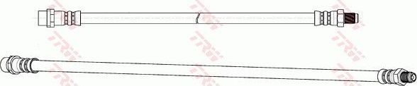 Тормозной шланг TRW. Артикул PHB677