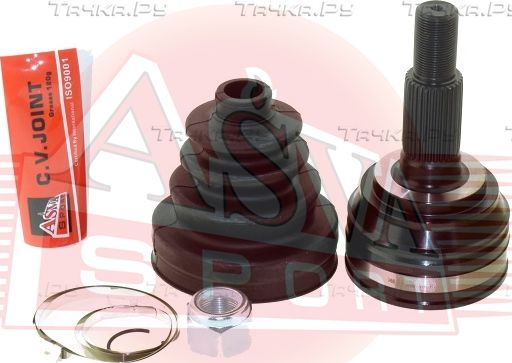Шрус наружный (граната) Asva. Артикул VW-7P