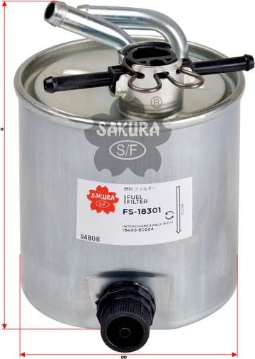 Топливный фильтр Sakura. Артикул FS-18301