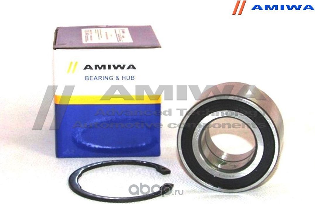 ПОДШИПНИК СТУПИЧНЫЙ ПЕРЕДНИЙ (39X74X39) (Amiwa). Артикул 0605325