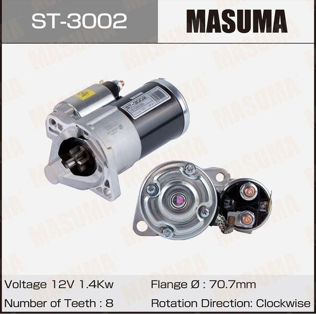 Стартер (Masuma). Артикул ST-3002