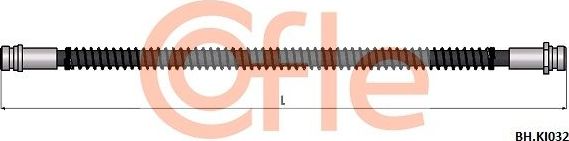 Тормозной шланг Cofle. Артикул 92.BH.KI032