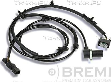 Датчик ABS Bremi задний левый для Audi A4 III (B7) 2002-2009. Артикул 50200