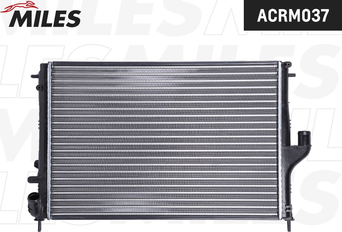 Радиатор охлаждения двигателя Miles для Renault Logan II 2008-2026. Артикул ACRM037