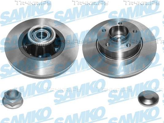 Тормозной диск Samko LPR HUB BRAKE DISC LINE задний для Opel Vivaro A 2001-2014. Артикул R1020PCA
