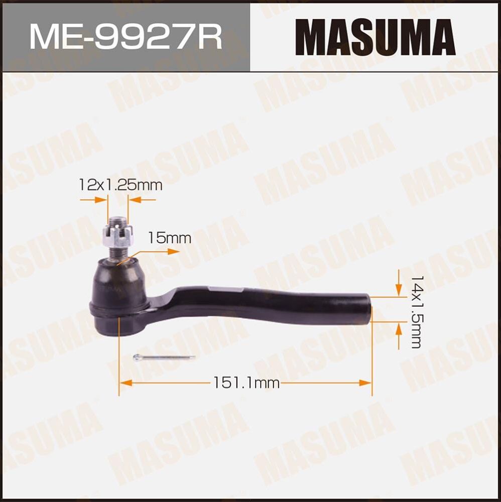 Наконечник рулевой тяги Masuma. Артикул ME-9927R