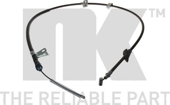 Трос ручника (тросик ручного тормоза) NK. Артикул 905225
