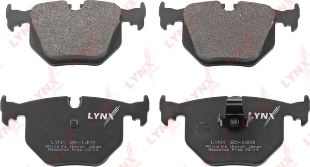 Тормозные колодки LYNXauto. Артикул BD-1403