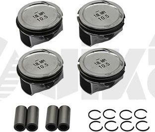 Поршневые кольца Vika для Volkswagen Golf Sportsvan I 2014-2026. Артикул 11071558801