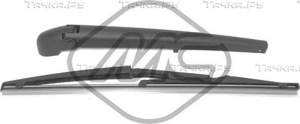 Щетка стеклоочистителя (дворник) Metalcaucho задняя для Fiat Panda III 2012-2026. Артикул 68041